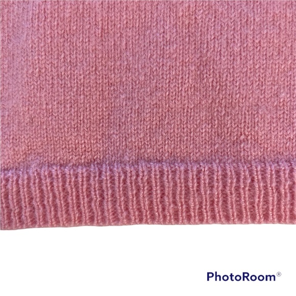 Talbots Pink Cashmere Sweater, Size M - Picture 7 of 7